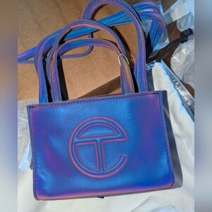 Telfar Small Shopping Bag in Flash